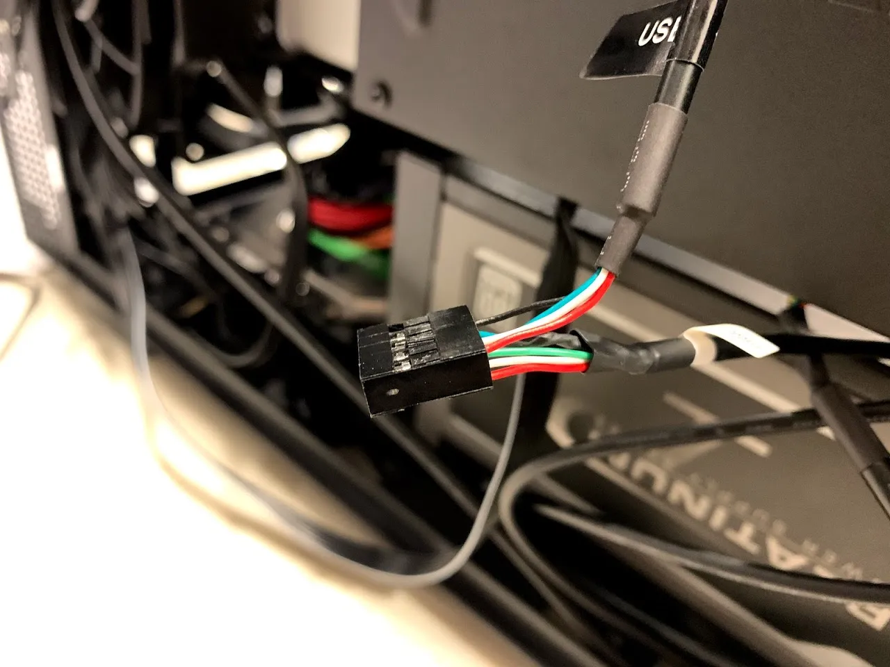 USB connector with pin change complete